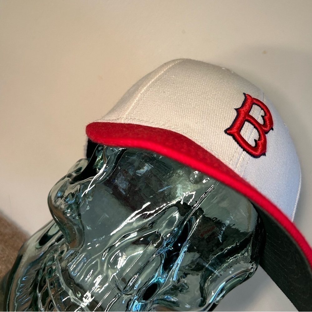 Vintage Boston Red Sox 1909 Replica Wool Fitted Baseball Hat - Picture 5 of 8